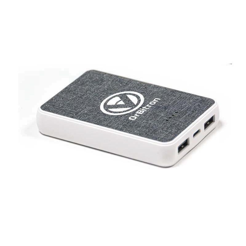 Recycled (PET + ABS) material Power Bank with Logo